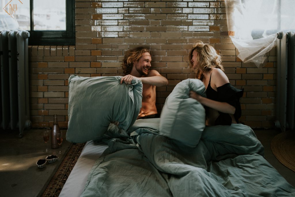 Engagement intimate photos