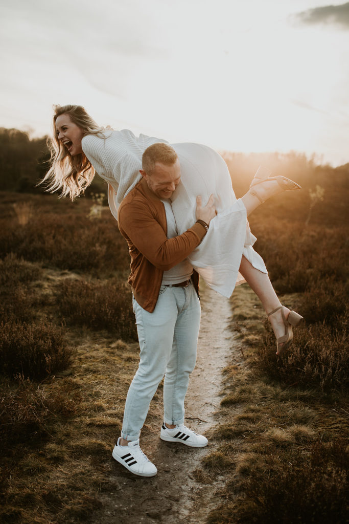 Brunssummerheide engagement photo session