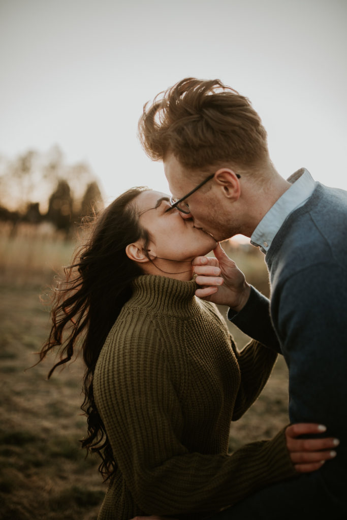 Engagement photoshoot dutch windmill Eindhoven
